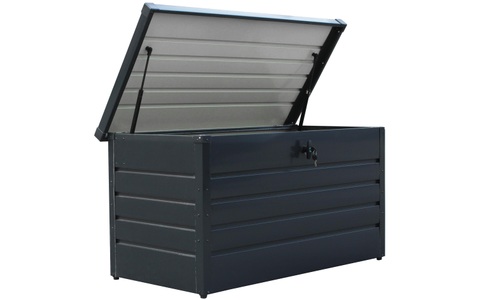 undefined, Kissenbox »Dunkelgrau«, Innovesta Kissenbox »Kissenbox aus Stahl«