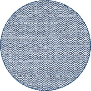 Myflair Möbel & Accessoires, Myflair Möbel & Accessoires Teppich »Outdoor Crosses«, rund, 4 mm Höhe, In- und Outdoor geeignet, ideal im Wohnzimmer & Schlafzimmer, Myflair Möbel & Accessoires Teppich »Outdoor Crosses«, rund, 4 mm Höhe, Flachgewebe, In- und Outdoor geeignet