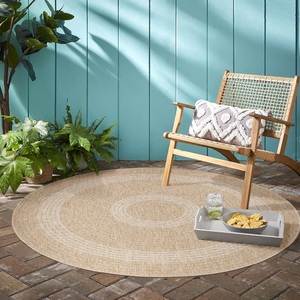 Ayyildiz Teppiche, Ayyildiz Teppiche Outdoorteppich »COMILLA 0886«, rund, Pflegeleicht / Strapazierfähig / In- und Outdoor geeignet, Ayyildiz Teppiche Outdoorteppich »COMILLA 0886«, rund, 8 mm Höhe, Pflegeleicht / Strapazierfähig / In- und Outdoor geeignet