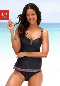 Lascana, LASCANA Tankini-Top »Daisy«, LASCANA Tankini-Top »Daisy«, in extra langer Form