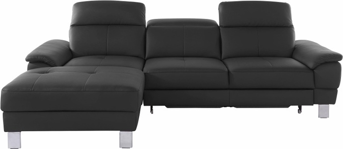 exxpo - sofa fashion, exxpo - sofa fashion Ecksofa, inkl. Kopf- bzw. Rückenverstellung, wahlweise mit Bettfunktion und Bettkasten, exxpo - sofa fashion Ecksofa »Mantua 2, L-Form«, mit Kopf- bzw. Rückenverstellung, wahlweise mit Bettfunktion
