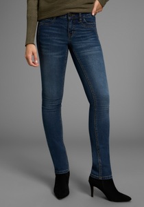 Arizona Comfort-fit-Jeans »mit Keileinsätzen«, niedrige Leibhöhe