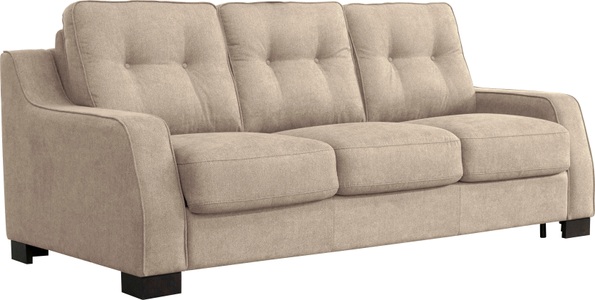 HOME AFFAIRE, Home affaire Schlafsofa »Viareggio«, inkl. Matratze und klappbaren Metallgestell, Liegefläche 140/207 cm, 