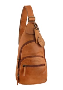 GREENLAND NATURE, GreenLand Nature Cityrucksack »Yucatan«, GreenLand Nature Cityrucksack mit Karabiner am Schulterriemen zur individuellen Befestigung