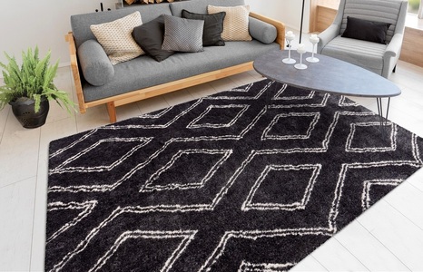 calo-deluxe Hochflor-Teppich »Elvar-2000«, rechteckig, 27 mm Höhe, besonders weich durch Microfaser, Wohnzimmer