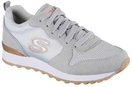 Skechers, Skechers Sneaker »GoldN Gurl«, Skechers Sneaker »OG 85 - GOLDN GURL«, Freizeitschuh, Halbschuh, Schnürschuh mit Air-Cooled Memory Foam