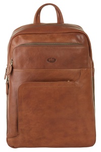 PIKÉ, Piké Laptoprucksack, Piké Laptoprucksack, echt Leder