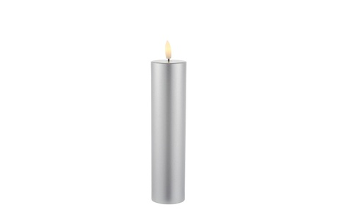 undefined, LED-Kerze »Sirius LED-Kerze Sille Exclusive, Silberfarben«