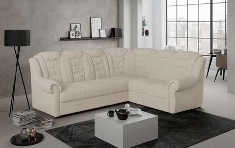 Home affaire Ecksofa »Boston L-Form«, Gemütliches Ecksofa mit hoher Rückenlehne in klassischem Design