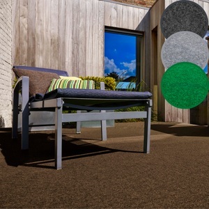 andiamo, Andiamo Kunstrasen »Edinburgh«, rechteckig, aus Nadelfilz, mit Drainagenoppen, für Balkon, Terasse, Wintergarten, Andiamo Kunstrasen »Edinburgh«, rechteckig, 4 mm Höhe, aus Nadelfilz, mit Drainagenoppen, für Balkon, Terasse, Wintergarten