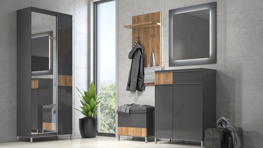 Places of Style Wandspiegel »Onyx«, UV lackiert für besondere Farbbrillianz