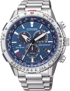 Citizen, Citizen Funkchronograph »Promaster Sky, CB5000-50L«, Citizen - Chronograph Uhr, Promaster, 47mm, Silber