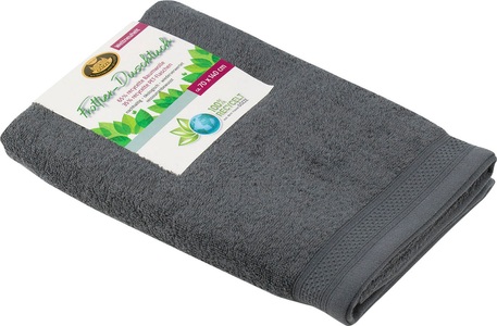 Gözze, Gözze Badetuch »Uni Recycelt«, (1 St.), Gözze Badetuch »Uni Recycelt«, (1 St., Badetuch 70 x 140 cm), Uni Farben, 100% recycelten Materialien