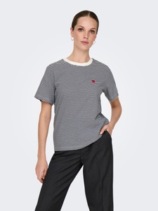 JDY Kurzarmshirt »JDYPISA S/S PRINT TOP JRS NOOS«