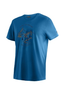 Maier Sports T-Shirt »Dieter Print«, Herren Funktionsshirt, Freizeitshirt mit Aufdruck, Regular Fit