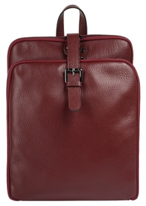 CLUTY, Cluty Cityrucksack, echt Leder, Made in Italy, Cluty Cityrucksack, echt Leder, Made in Italy