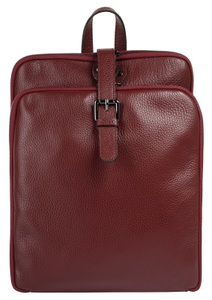 CLUTY, Cluty Cityrucksack, echt Leder, Made in Italy, Cluty Cityrucksack, echt Leder, Made in Italy