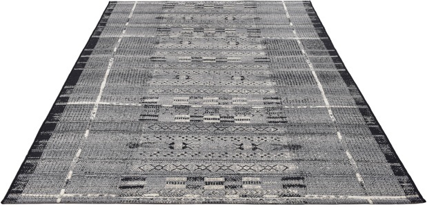 GINO FALCONE, Gino Falcone Teppich »Outdoor-Africa 38«, rechteckig, 5 mm Höhe, Flachgewebe, In- und Outdoor geeignet, Wohnzimmer, Gino Falcone Teppich »Outdoor-Africa 38«, rechteckig, 5 mm Höhe, Flachgewebe, Ethno Style, In- und Outdoor geeignet
