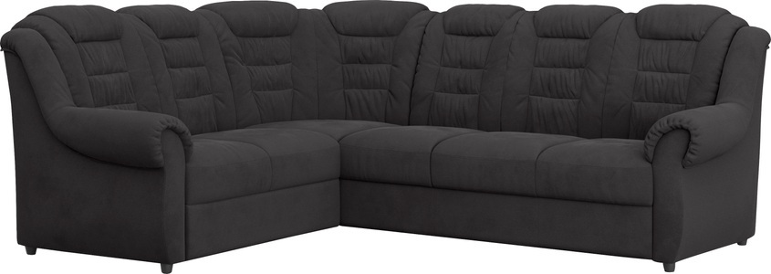HOME AFFAIRE, Home affaire Ecksofa »Boston L-Form«, Gemütliches Ecksofa mit hoher Rückenlehne in klassischem Design, Home affaire Ecksofa »Boston L-Form«, mit hoher Rückenlehne, optional mit Bettfunktion und Stauraum