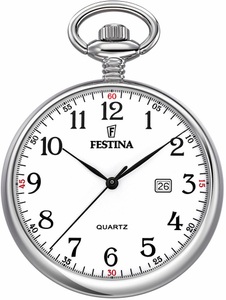 Festina, Festina Taschenuhr »F2019/1« (Set, 2 tlg.), Festina F2019/1 Taschenuhr