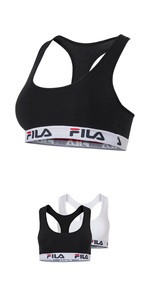 Fila Bustier »Bra Woman«, ohne Polsterung und ohne Bügel