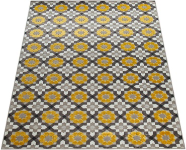PACO HOME, Paco Home Teppich »Charleroi 492«, rechteckig, 3 mm Höhe, 3D-Design, Motiv Blüten, In- und Outdoor geeignet, ideal im Wohnzimmer & Schlafzimmer, Paco Home Teppich »Charleroi 492«, rechteckig, 3 mm Höhe, 3D-Design, Motiv Blüten, In- und Outdoor geeignet