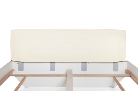 Müller SMALL LIVING, Müller SMALL LIVING Kopfteil »FLAI Polsterkopfteil«, Ergänzung für Einzelbett »FLAI«, ohne Kopfteil, Müller SMALL LIVING Kopfteil »FLAI Polsterkopfteil«, Ergänzung für Einzelbett »FLAI«, ohne Kopfteil