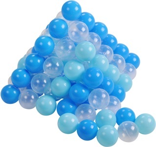 Knorrtoys, Knorrtoys® Bällebad-Bälle »soft blue + white«, (300), Knorrtoys® Bällebad-Bälle »soft Blue + white«, (300 St.), 300 Stück