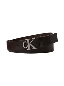 Calvin Klein, Calvin Klein Ledergürtel "CK BUCKLE SMOOTH 35MM" Grössenverstellbar mit Metallschliesse