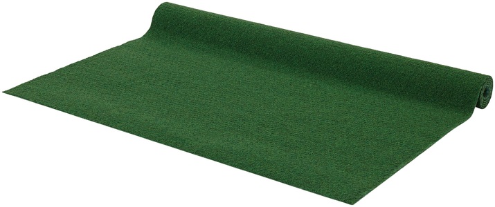andiamo, ANDIAMO Kunstrasen »Field«, 100% Nadelfilz, Festmass, Andiamo Kunstrasen »Field«, rechteckig, 4 mm Höhe, Rasenteppich aus Nadelfilz, mit Noppen, für Balkon & Terrasse