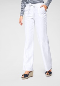 ANISTON CASUAL, Aniston CASUAL Leinenhose, Aniston CASUAL Leinenhose, mit Bindeband