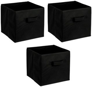 ADOB, ADOB Set: Aufbewahrungsbox »Faltboxen«, 3er Set, ADOB Aufbewahrungsbox »Faltboxen«, (Set, 3 St.), Inklusive Haltegriff