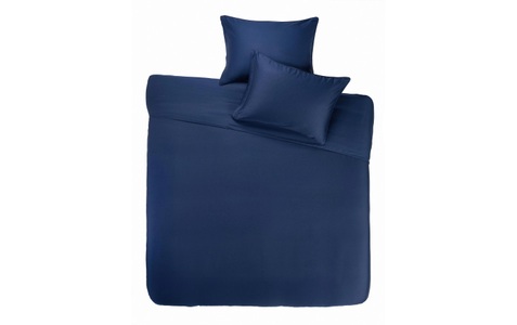 Bettwäsche »Living Home Uni Satin 100 160 x 210 cm«