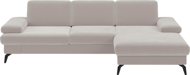 SIT&MORE, sit&more Ecksofa »Morris L-Form inkl. Sitztiefenverstellung«, wahlweise mit Bettfunktion, Bettkasten und Armteilverstellung, sit&more Ecksofa »Morris L-Form, inkl. Sitztiefenverstellung« wahlweise mit Armteilverstellung, Bettfunktion & Bettkasten