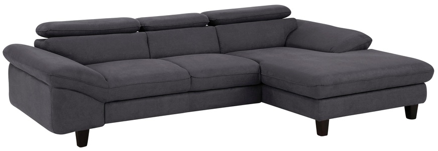HOME AFFAIRE, Home affaire Ecksofa »Pilot«, wahlweise mit Bettfunktion und Bettkasten, Home affaire Ecksofa »Pilot L-Form«, mit Kopfteilverstellung, optional Bettfunktion und Bettkasten