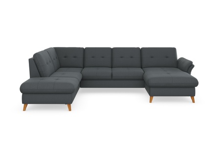 sit&more Wohnlandschaft »Göteborg«, inklusive Sitztiefenverstellung und Federkern, wahlweise mit Bettfunktion und Bettkasten