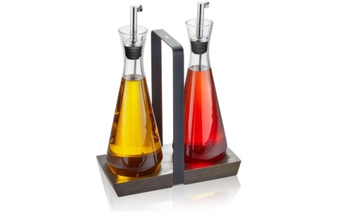 Gefu, GEFU - Essig-/Öl-Spender PLOSION - Edelstahl - silber, GEFU Menage-Set »X-PLOSION 250 ml«