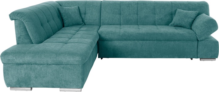 DOMO collection, DOMO collection Ecksofa, DOMO collection Ecksofa »Mona L-Form bequem und komfortabel, Breite 271cm, L-Form« wahlweise mit Bett- und Armlehnfunktion