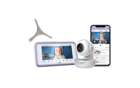 Hubble, Hubble Video-Babyphone »Deluxe Touch 5«, Hubble Connected Babyphone Deluxe Touch 5 Zoll Nursery Pal Babyphones