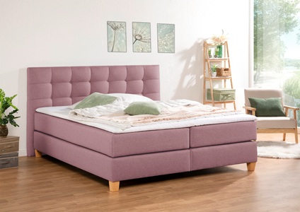 HOME AFFAIRE, Home affaire Boxspringbett »Moulay«, inkl. Topper, in 3 Härtegraden, TFK auch in Härtegrad 4