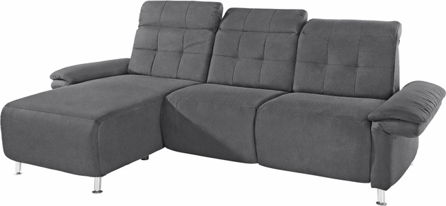 PLACES OF STYLE, Places of Style Ecksofa »Manhattan«, 2 Sitze mit elektrischer Relaxfunktion, verstellbare Armlehnen, Home affaire Ecksofa »Manhattan L-Form« 2 Sitze mit elektrischer Relaxfunktion, verstellbare Armlehnen