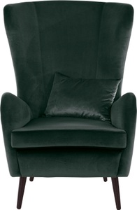 Guido Maria Kretschmer Home&Living Sessel »Salla«, wahlweise mit oder ohne Hocker, grosser Sessel: Masse B/T/H: 78/94/118 cm, Bezug auch in Luxus-Microfaser in Teddyfelloptik