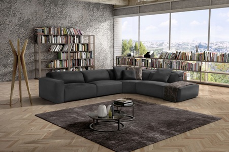 Egoitaliano, Egoitaliano Ecksofa »Beverly«, wahlweise mit elektrischer Relaxfunktion, inklusive Kopfteilverstellung, Egoitaliano Ecksofa »Beverly, extravangantes Designsofa mit erstklassigem Sitzkomfort«, wahlweise mit elektrischer Relaxfunktion, Kopfteilverstellung