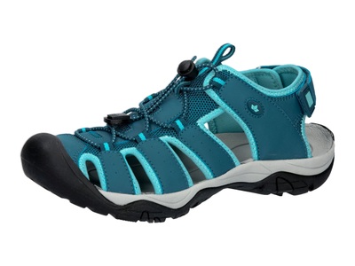 Lico, Trekking Sandale schwarz unisex royal, 39, Trekking Sandale schwarz unisex türkis