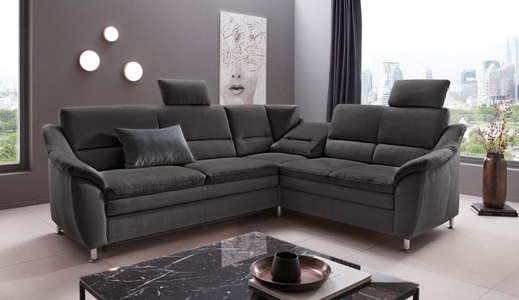 PLACES OF STYLE, Places of Style Ecksofa »Cardoso«, Federkern, wahlweise mit Bett, Schubkasten, teilweise Relaxfunktion, Places of Style Ecksofa »Cardoso L-Form«, Federkern, wahlweise mit Bett, Schubkasten, teilweise Relaxfunktion