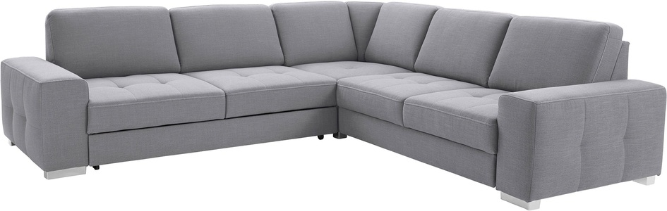 SIT&MORE, sit&more Ecksofa, sit&more Ecksofa »Santorini L-Form« mit Federkern und Sitztiefenverstellung, wahlweise mit Bettfunktion