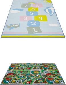 undefined, Teppich DUO, Teppich DUO Mehrfarbig | 1.3 × 1.9 m