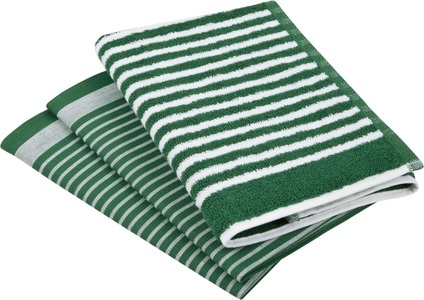 Ross, ROSS Geschirrtuch »Exclusiv«, (Set, 3 tlg.), 1x Küchen-Frottiertuch 50x50 cm Streifen und 2x Geschirrtücher 50x70 cm, ROSS Geschirrtuch »Exclusiv«, (Set, 3 tlg.), 1x Küchen-Frottiertuch 50x50 cm Streifen u. 2x Geschirrtücher 50x70 cm