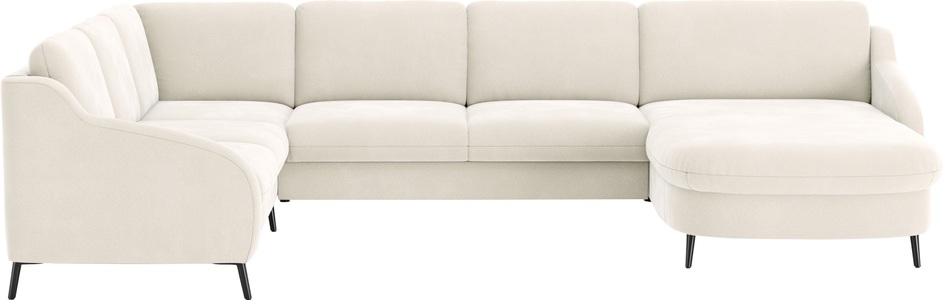 sit&more Wohnlandschaft »Soul U-Form«, wahlweise mit Bettfunktion und Bettkasten oder Schubkasten