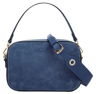 CLUTY, Cluty Umhängetasche, Cluty Umhängetasche, echt Leder, Made in Italy